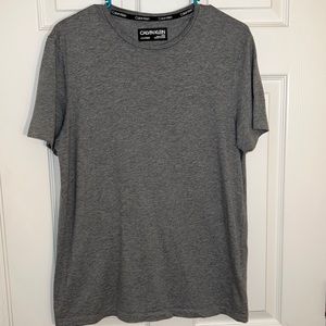 Mens Grey Calvin Klein T-shirts